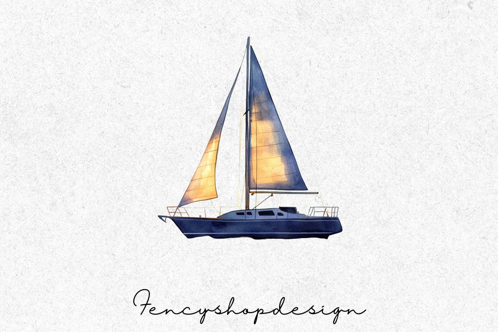 Sailboat Clipart Bundle