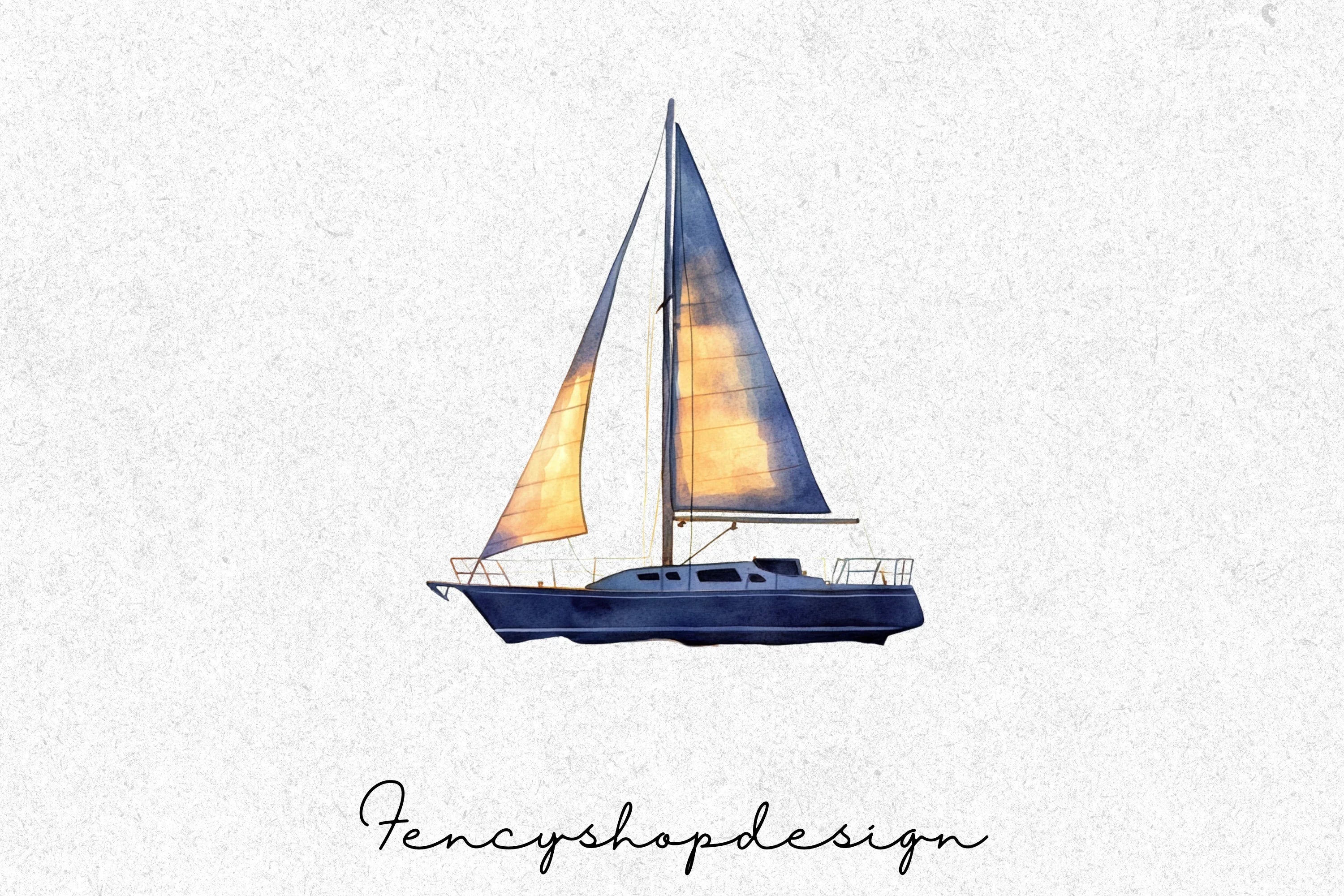 Sailboat Clipart Bundle
