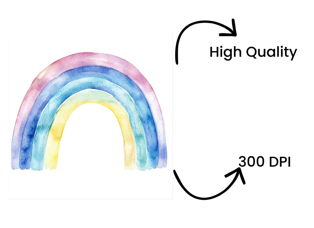 Rainbow Clipart Bundle