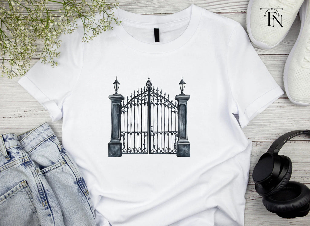Ornate Gothic Gates Clipart Bundle