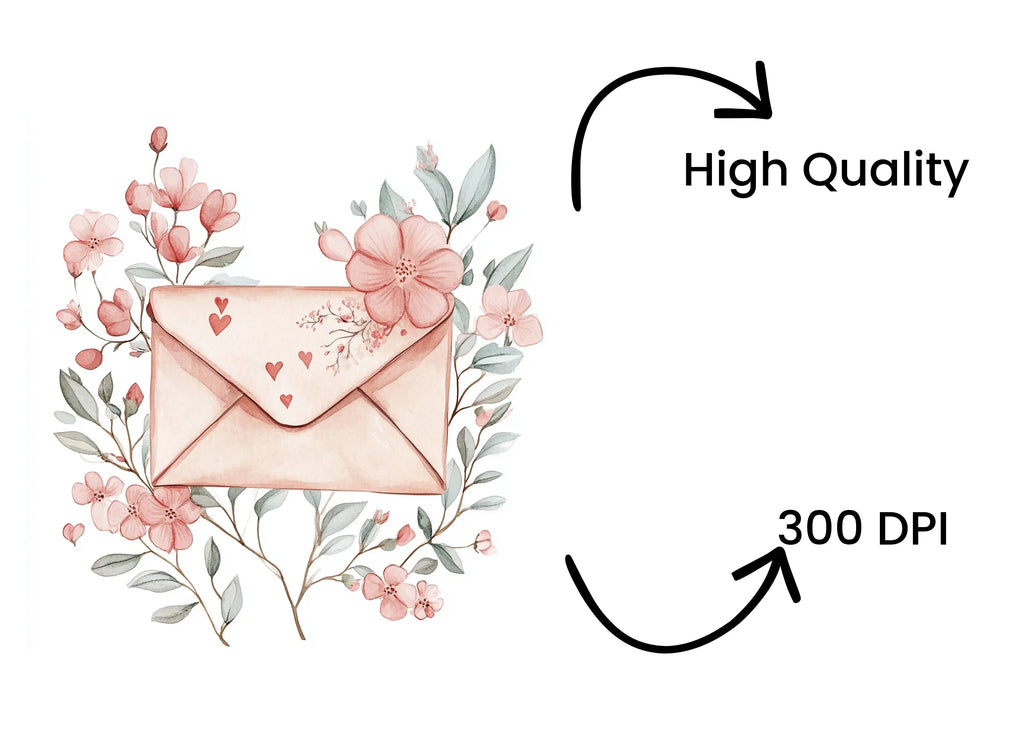 Love Letter Clipart Bundle