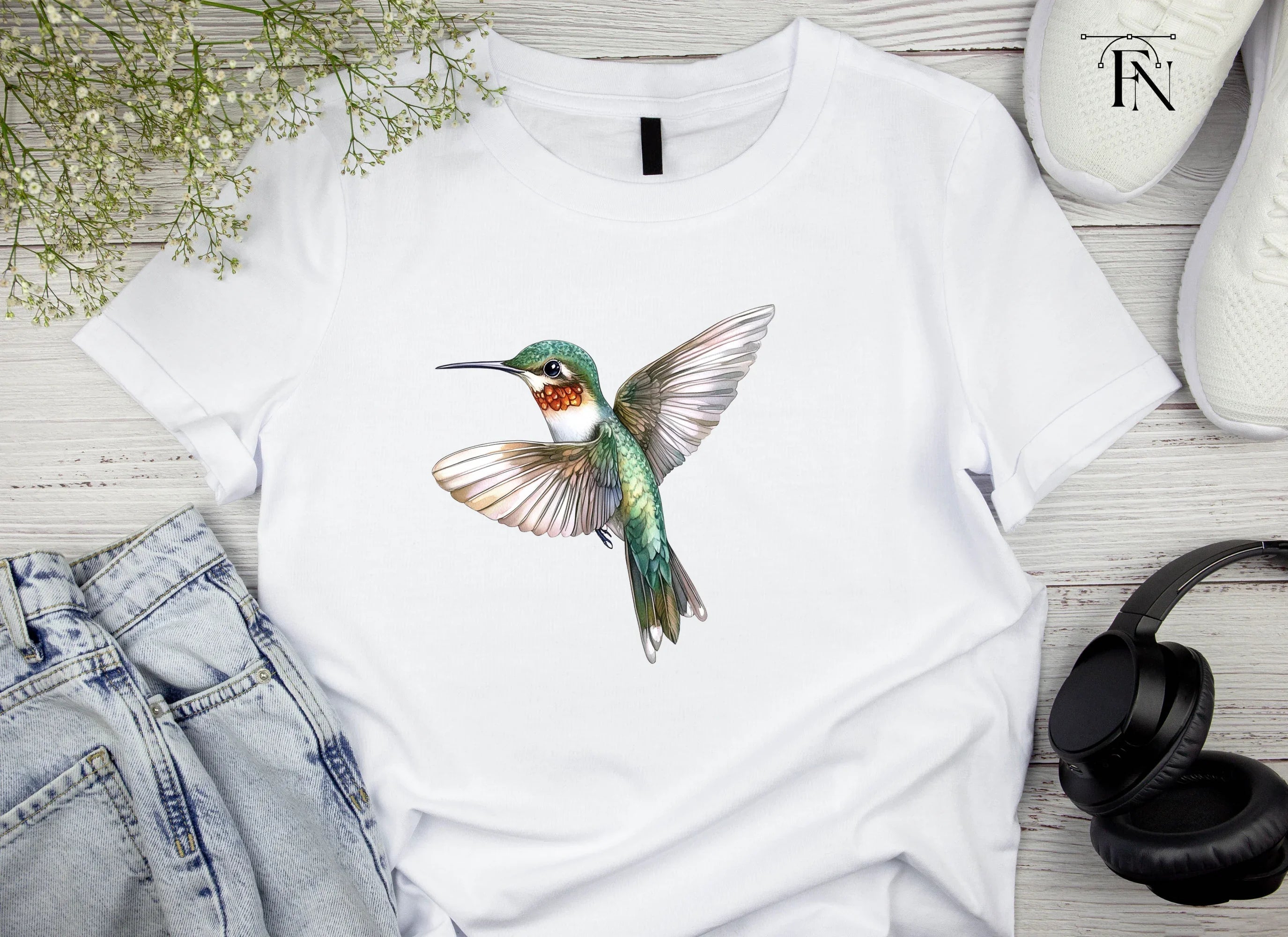 Hummingbird Clipart Bundle