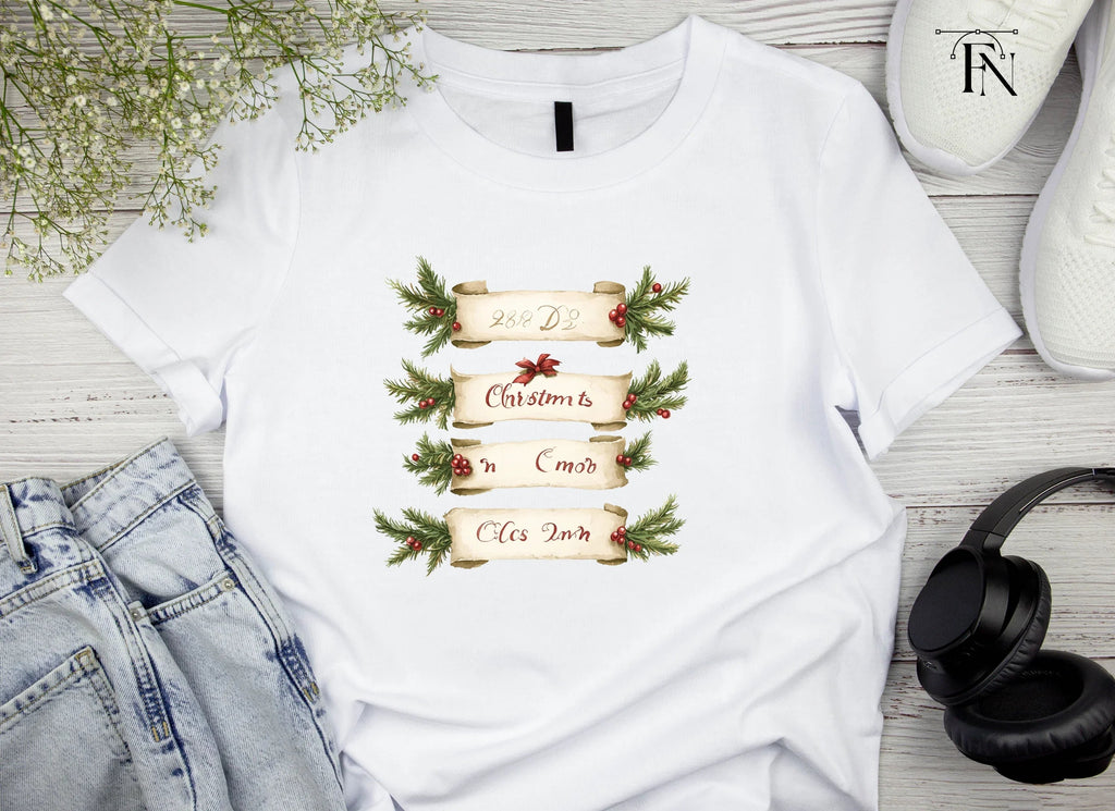 Christmas Scroll Banners Clipart Bundle
