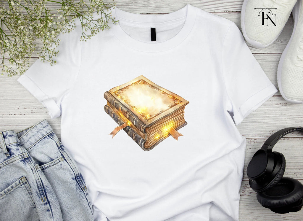Magical Stack of Books Clipart Bundle