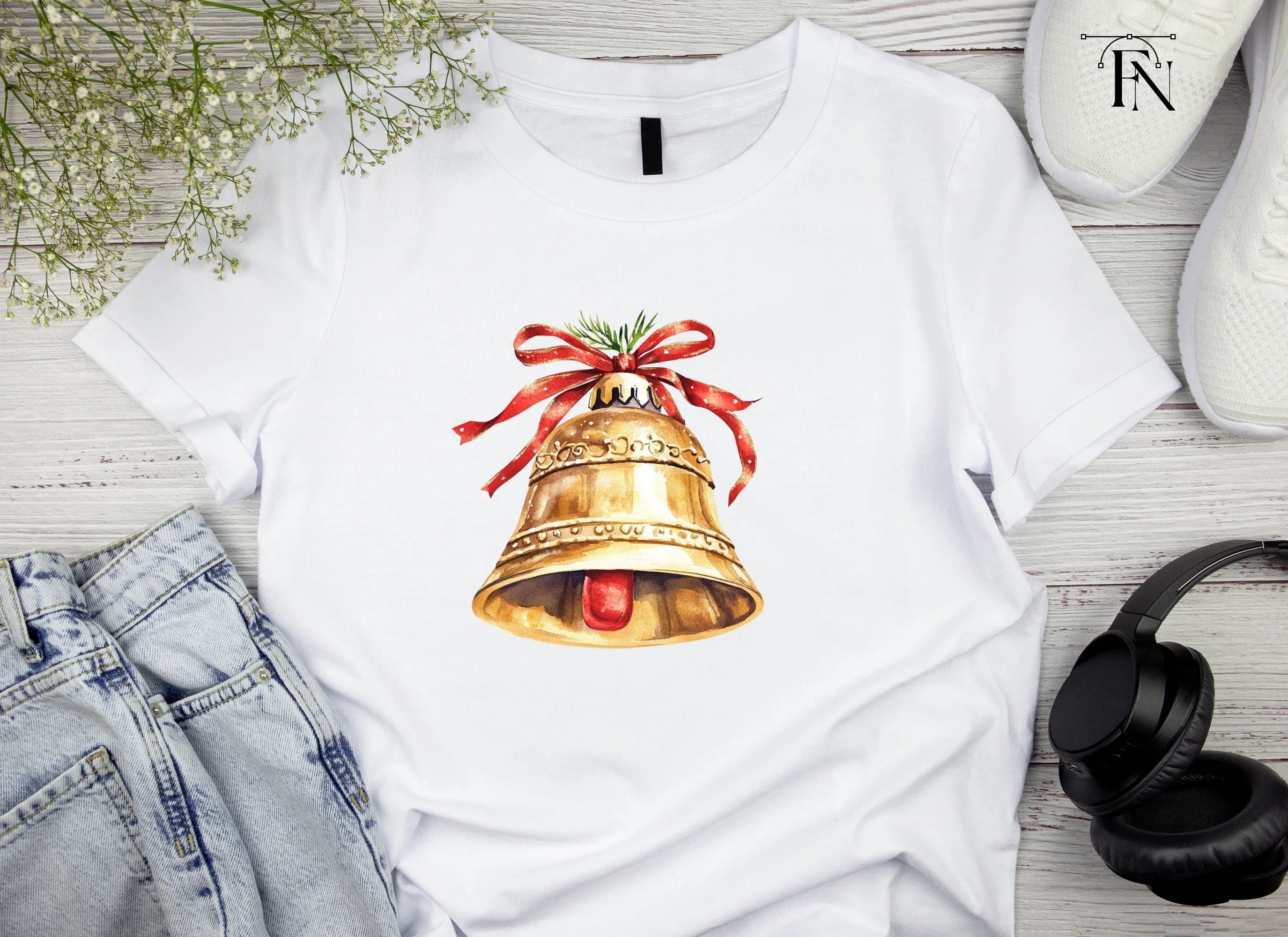 Christmas Bell Clipart Bundle