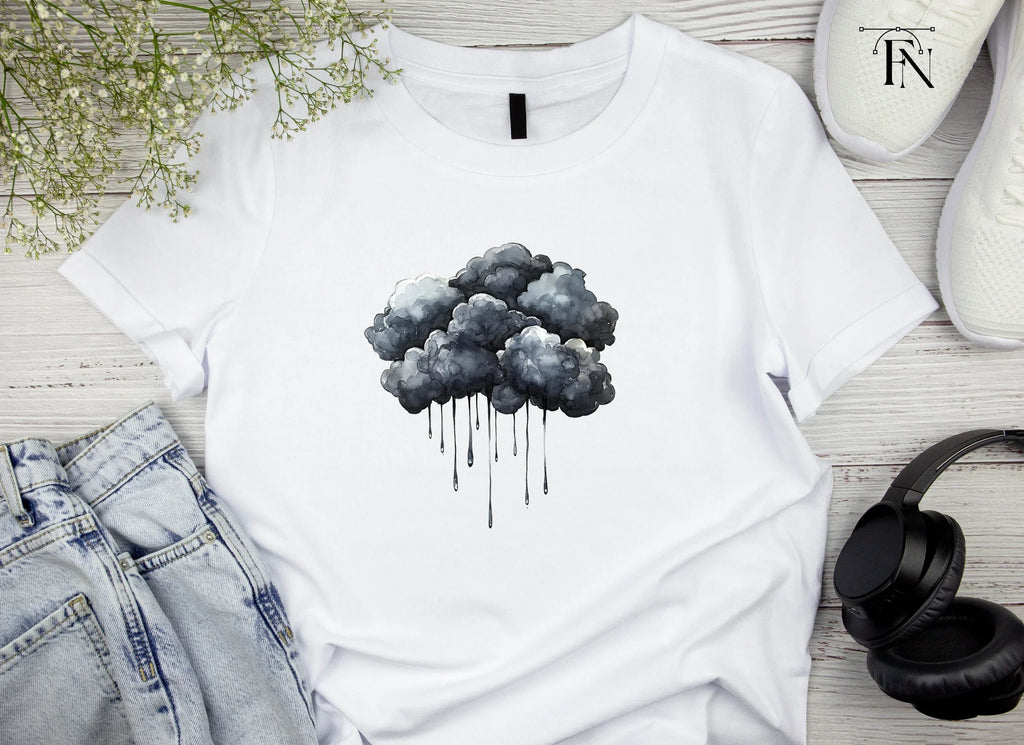 Storm Clouds Clipart Bundle