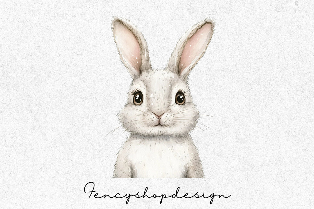 Adorable Bunny Clipart Bundle