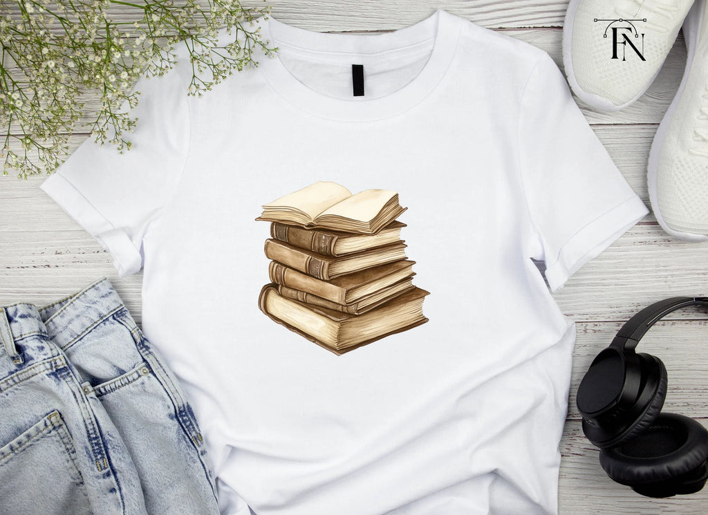 Open Book Stack Clipart Bundle