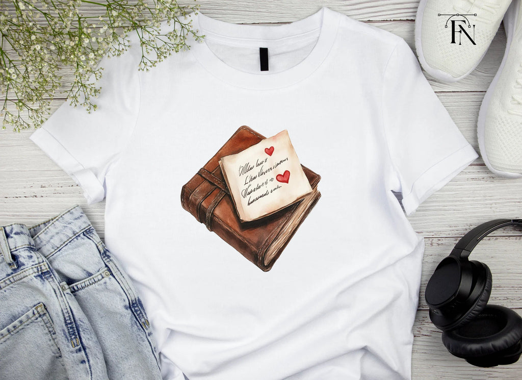 Love Letter on Old Book Clipart Bundle