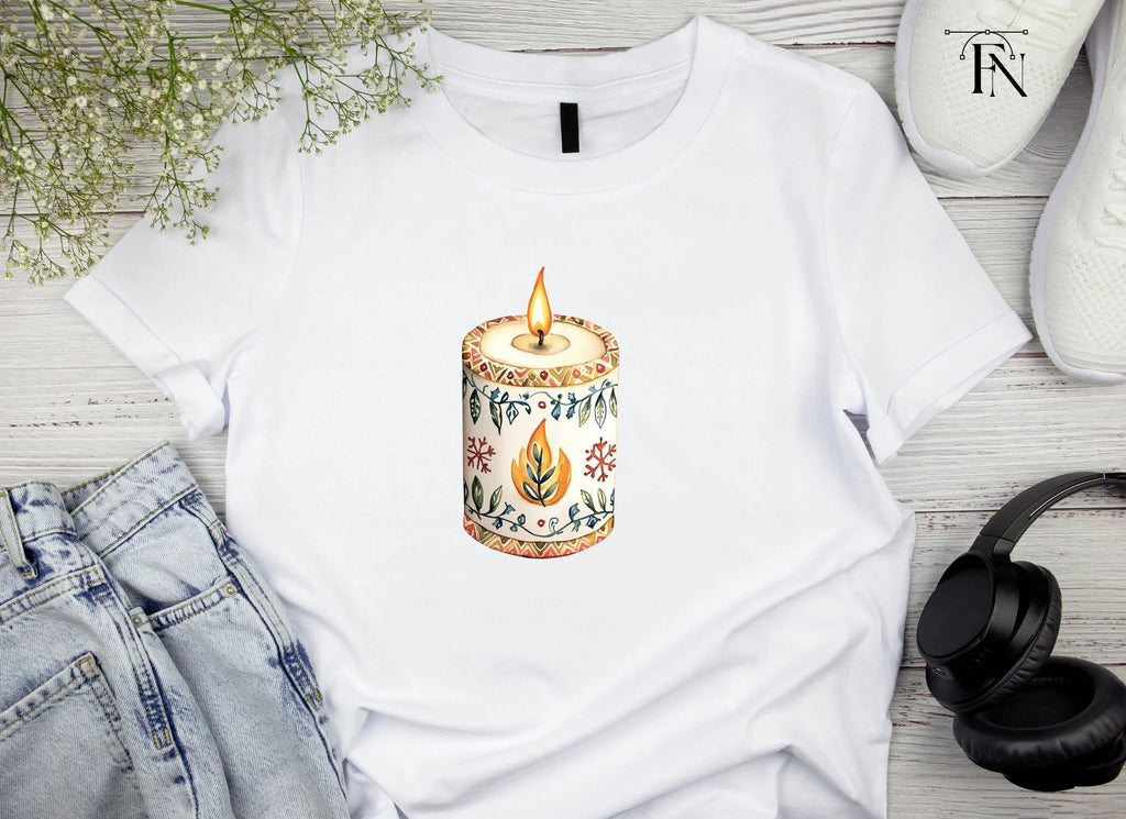 Christmas Candle Clipart Bundle