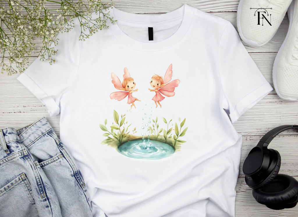 Flying Fairies and Nature Clipart Bundle