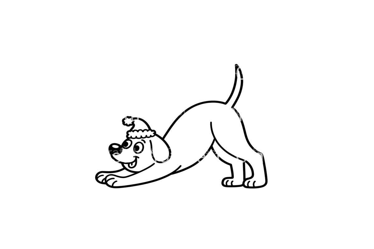 Christmas Puppy Playtime Coloring Books