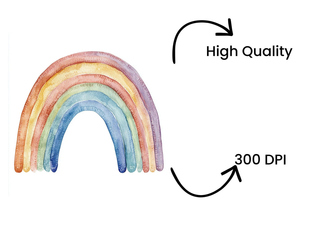 Rainbow Clipart Bundle