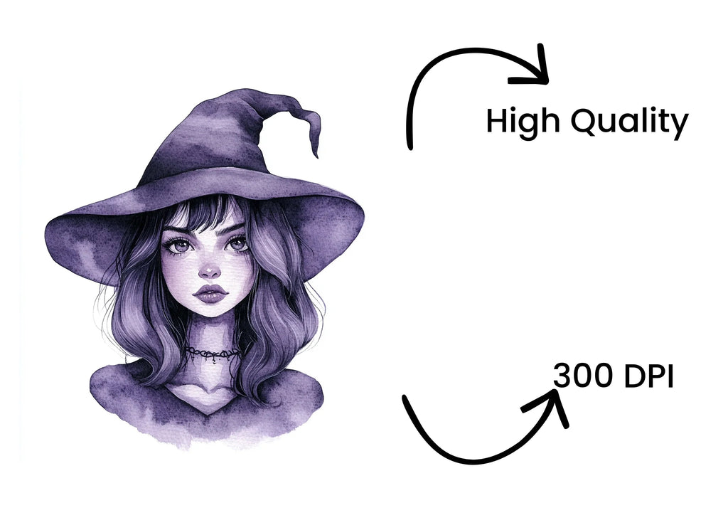 Witch Clipart Bundle