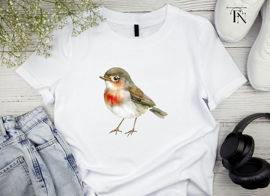 Adorable Robin Bird Clipart Bundle