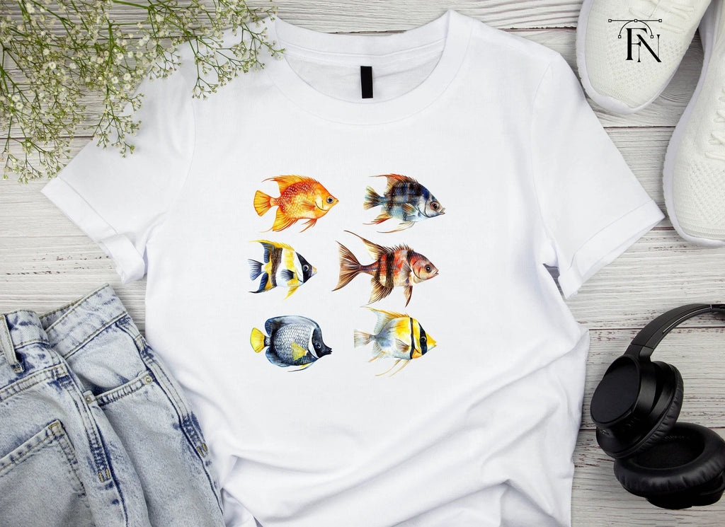 Vibrant Tropical Fish Clipart Bundle
