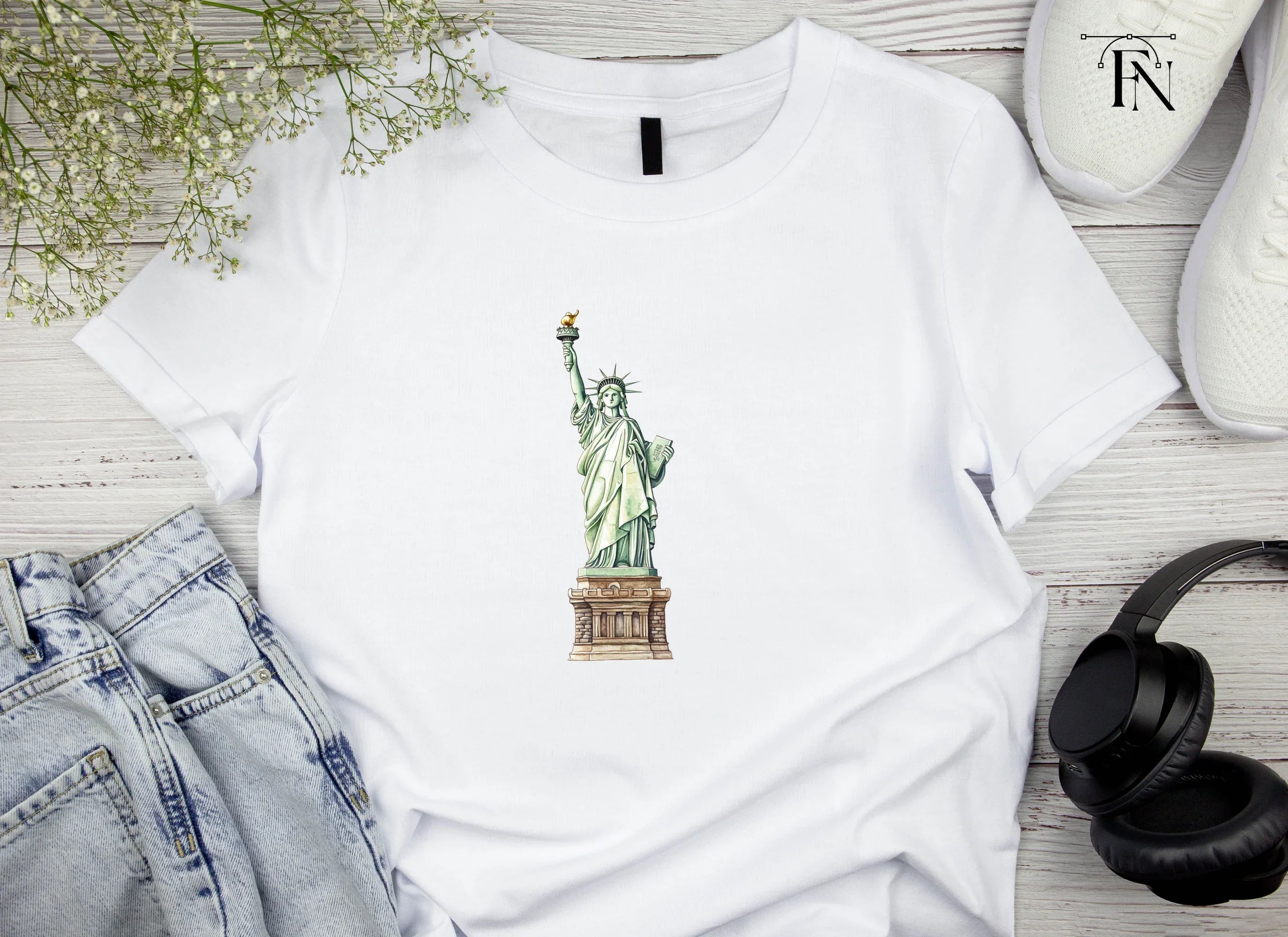 Statue of Liberty Clipart Bundle