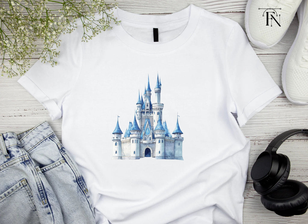 Frozen Ice Castle Clipart Bundle