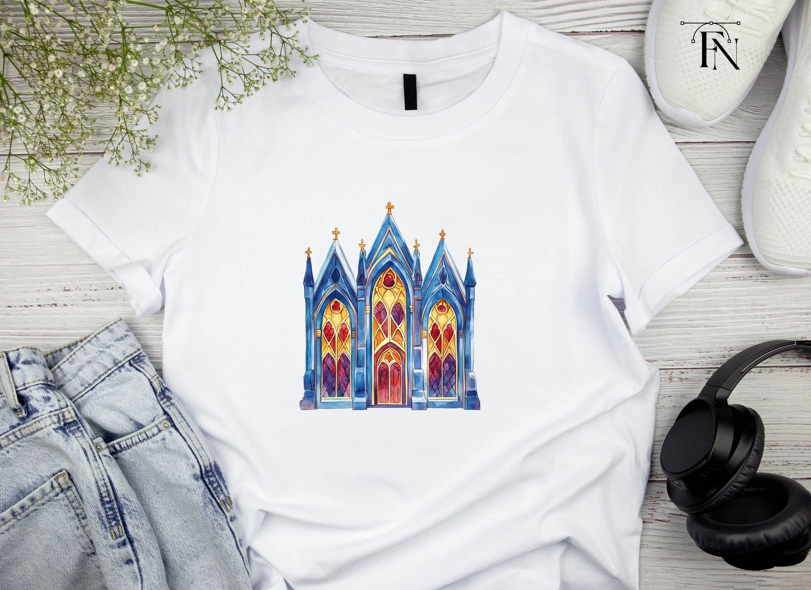 Gothic Church Clipart Bundle