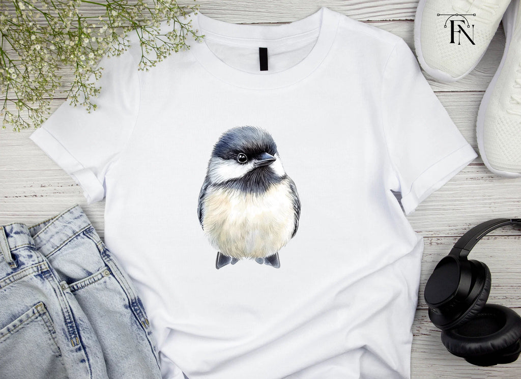 Cute Chickadee Bird Clipart Bundle