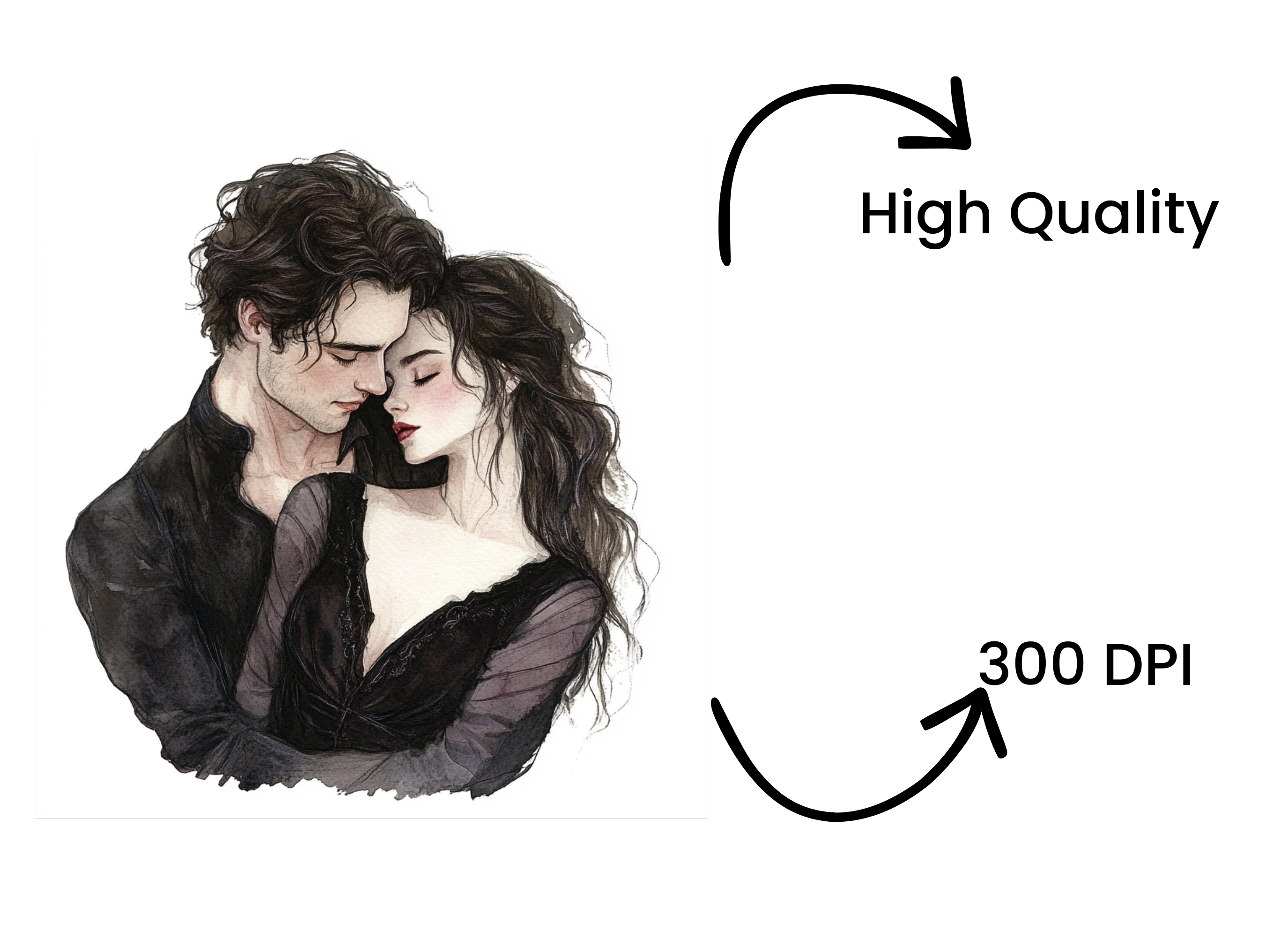 Romantic Couple Clipart Bundle