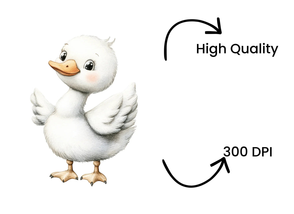 Sweet Baby Duckling Clipart Bundle