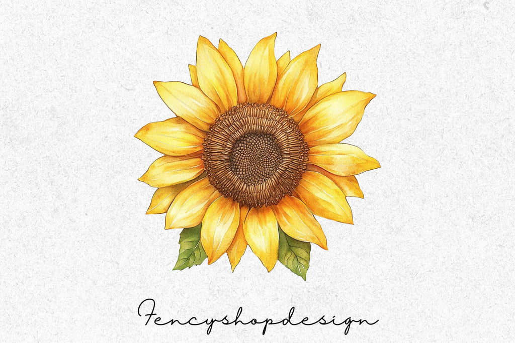 Sunflower Clipart Bundle