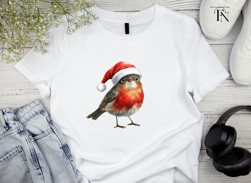 Christmas Robin Birds Clipart Bundle