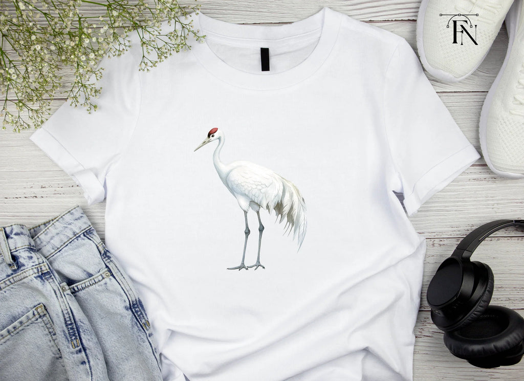 Majestic White Crane Clipart Bundle