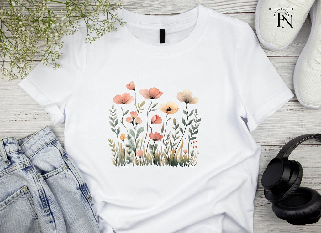 Wildflower Garden Clipart Bundle