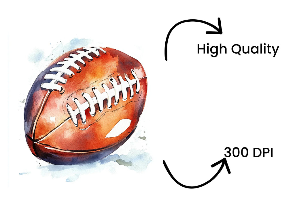 American Football Clipart Bundle