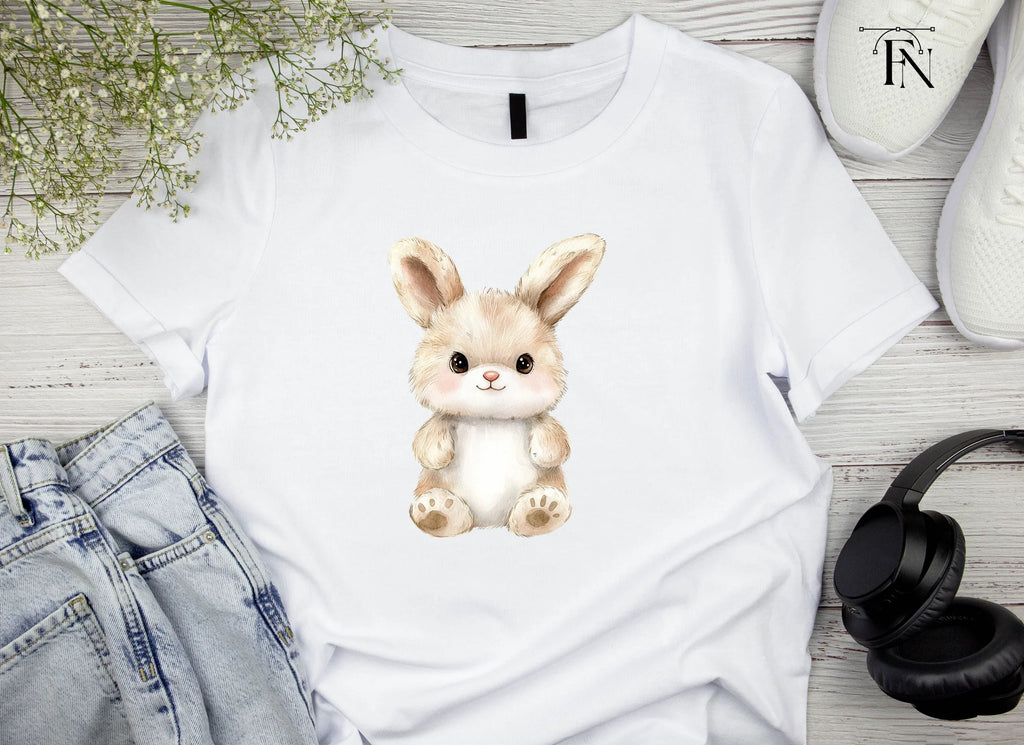 Adorable Fluffy Bunny Clipart Bundle
