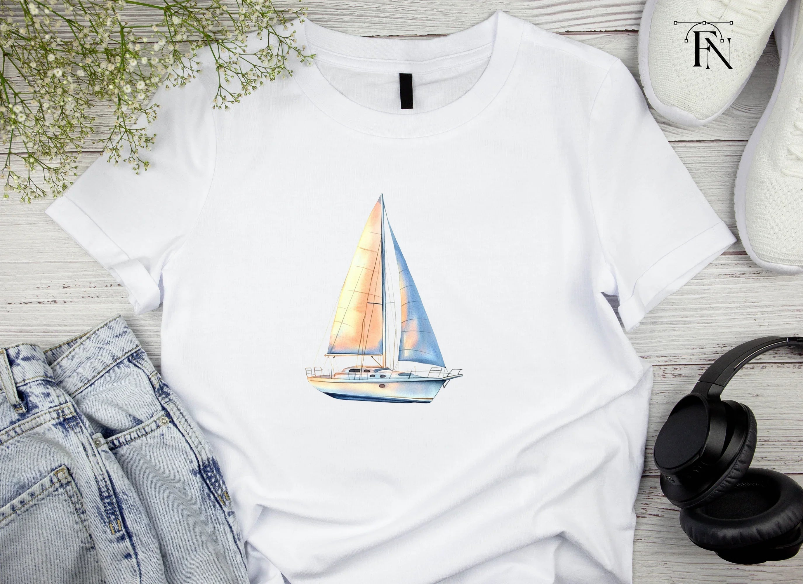 Sailboat Clipart Bundle
