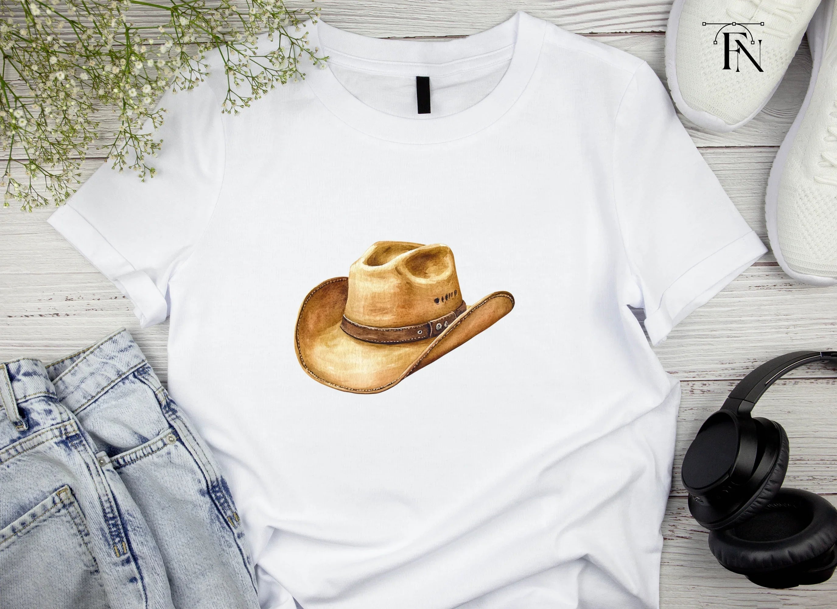 Cowboy Hat Clipart Bundle