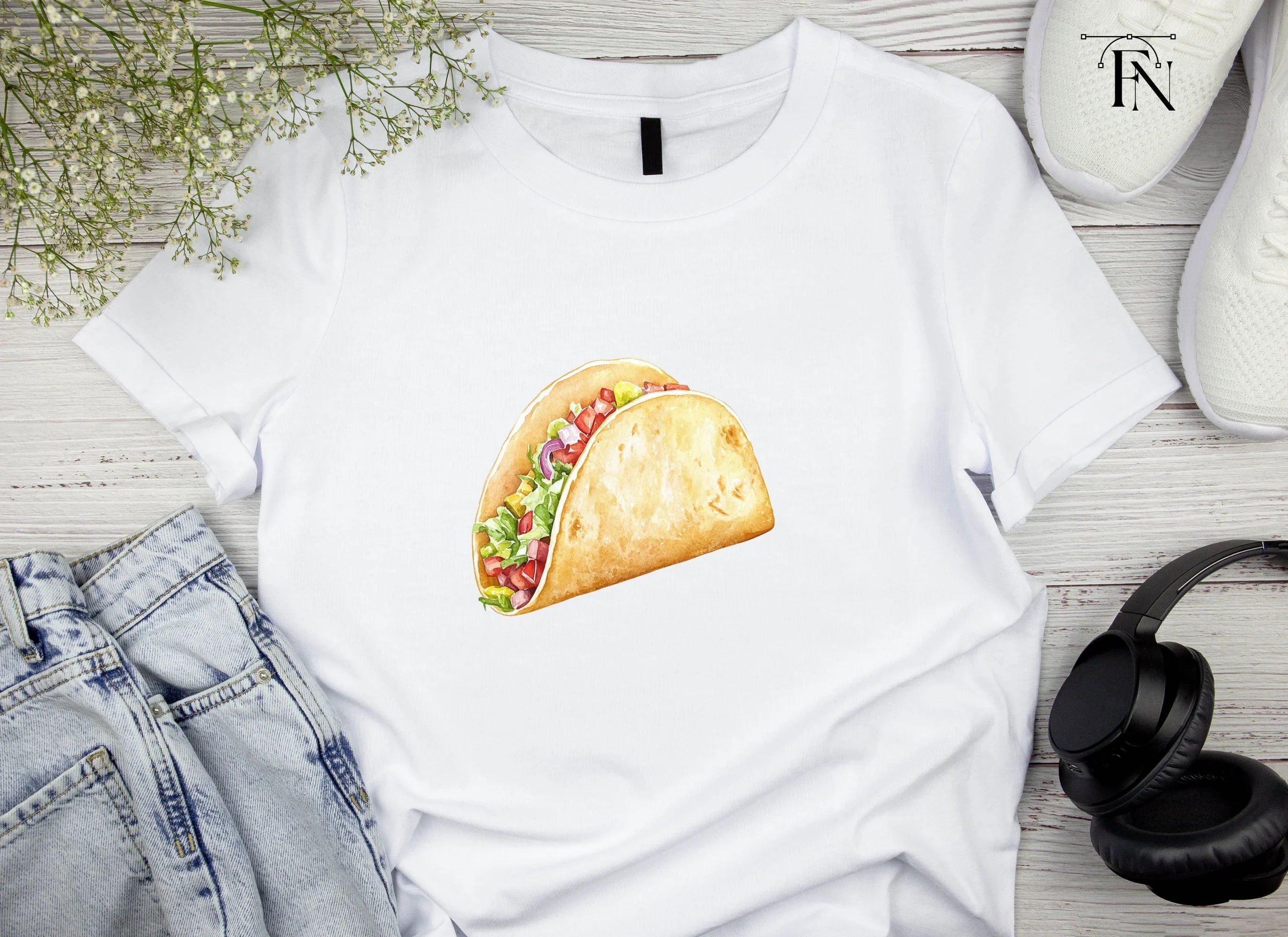 Delicious Tacos Clipart Bundle
