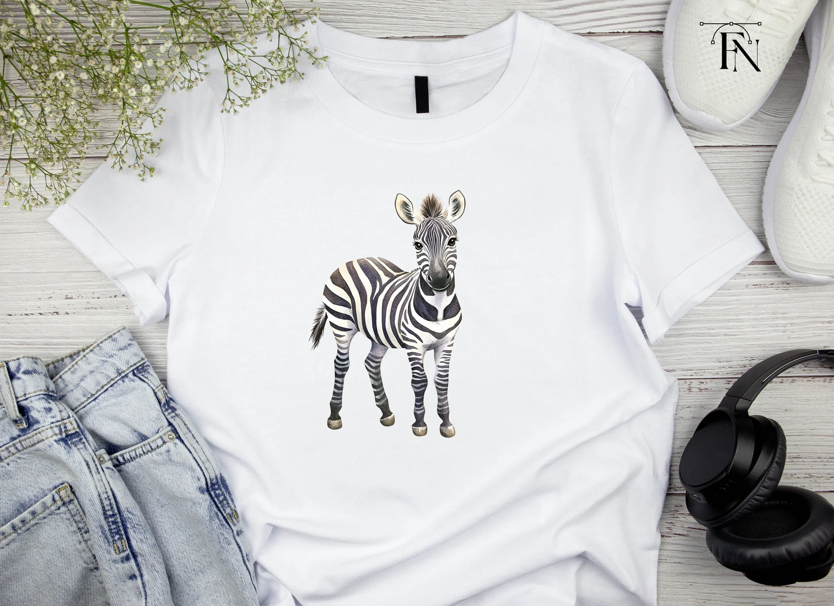 Adorable Zebra Clipart Bundle