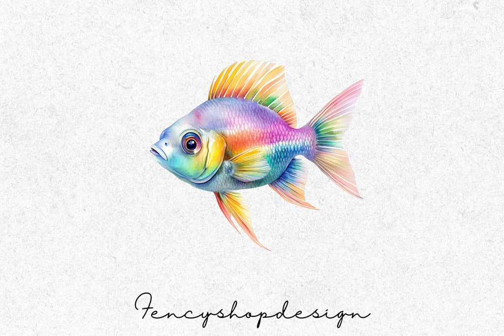 Vibrant Fish Clipart Bundle
