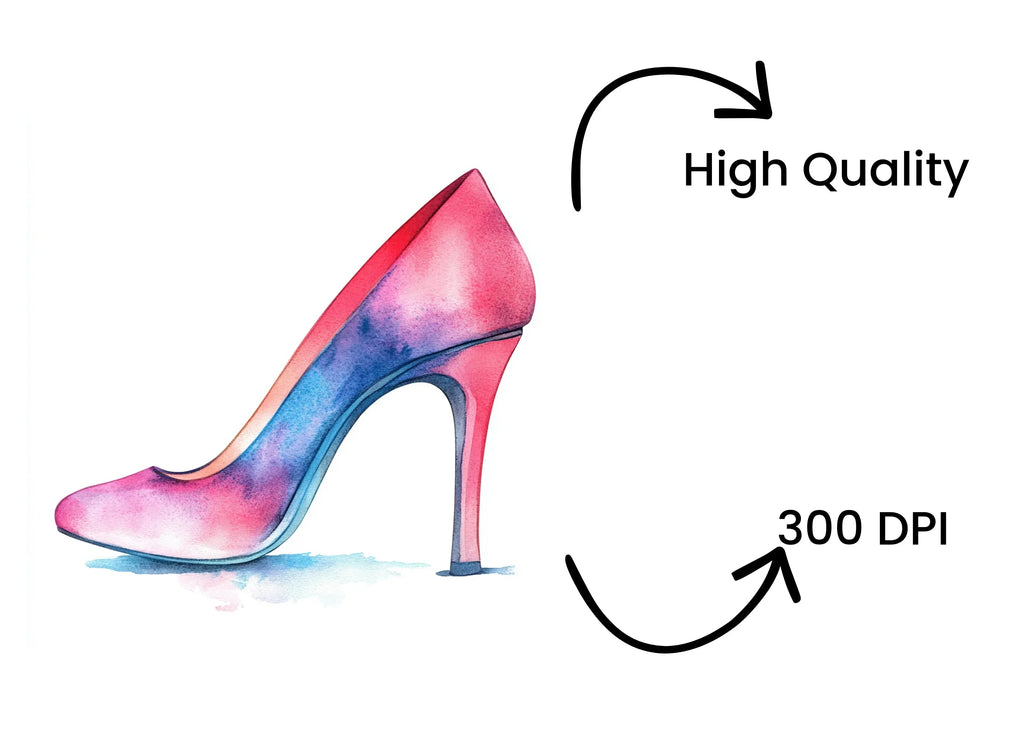 Vibrant High Heels Clipart Bundle