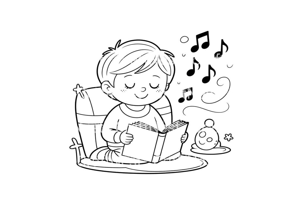 Baby ReadingPlanner Coloring Books