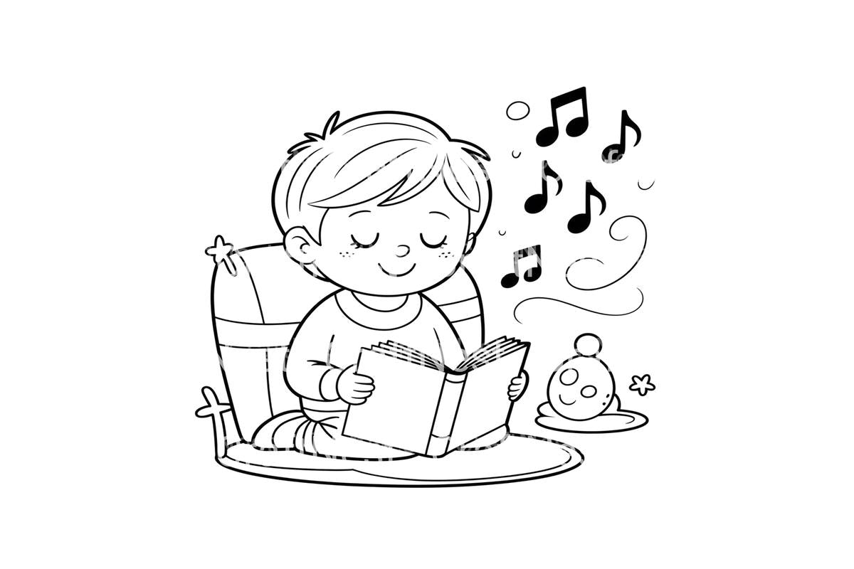 Baby ReadingPlanner Coloring Books