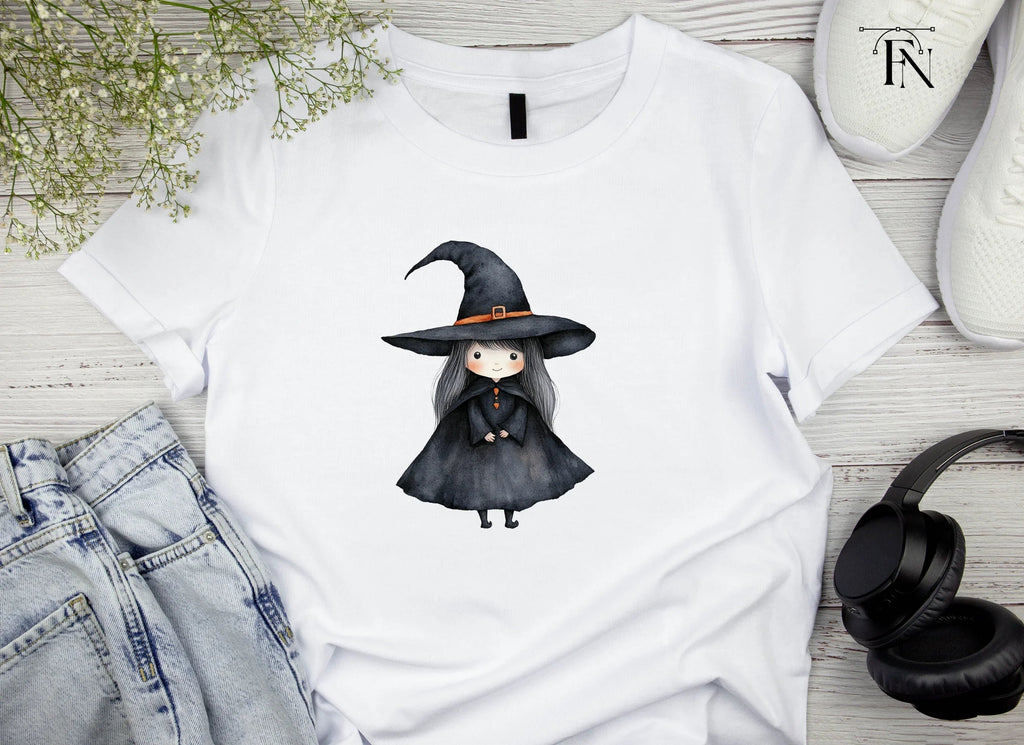 Cute Halloween Witch Clipart Bundle