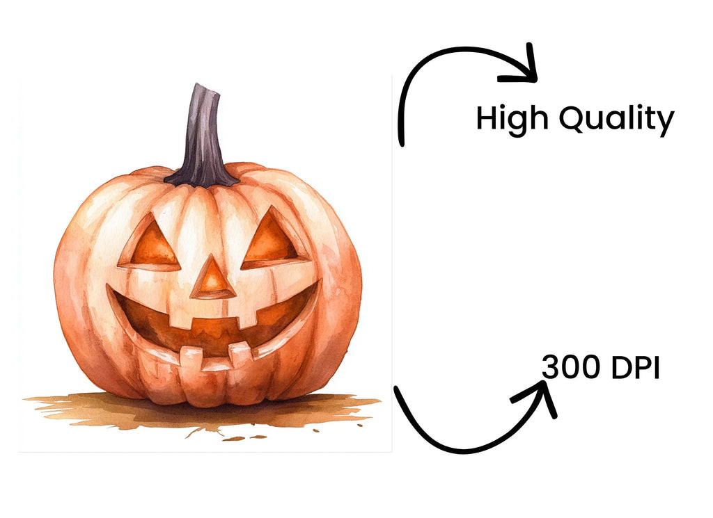Halloween Pumpkin Clipart Bundle