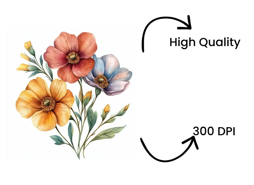 Floral Clipart Bundle