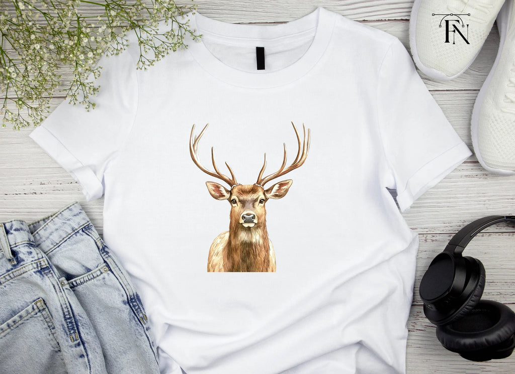 Majestic Deer Head Clipart Bundle