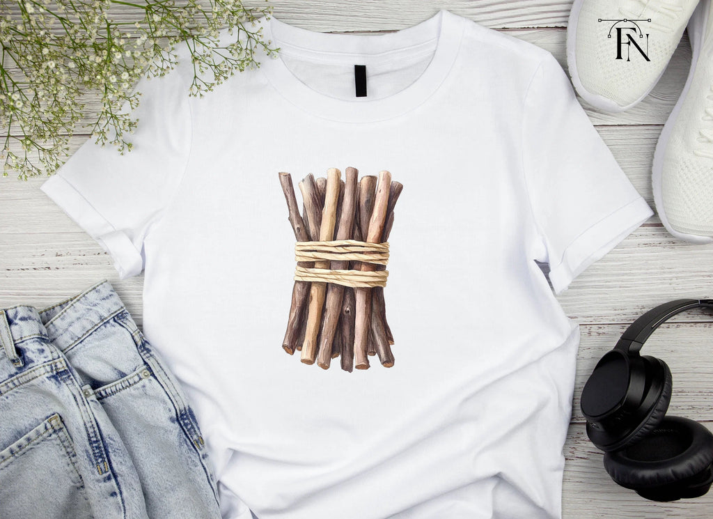 Rustic Wood Sticks Clipart Bundle