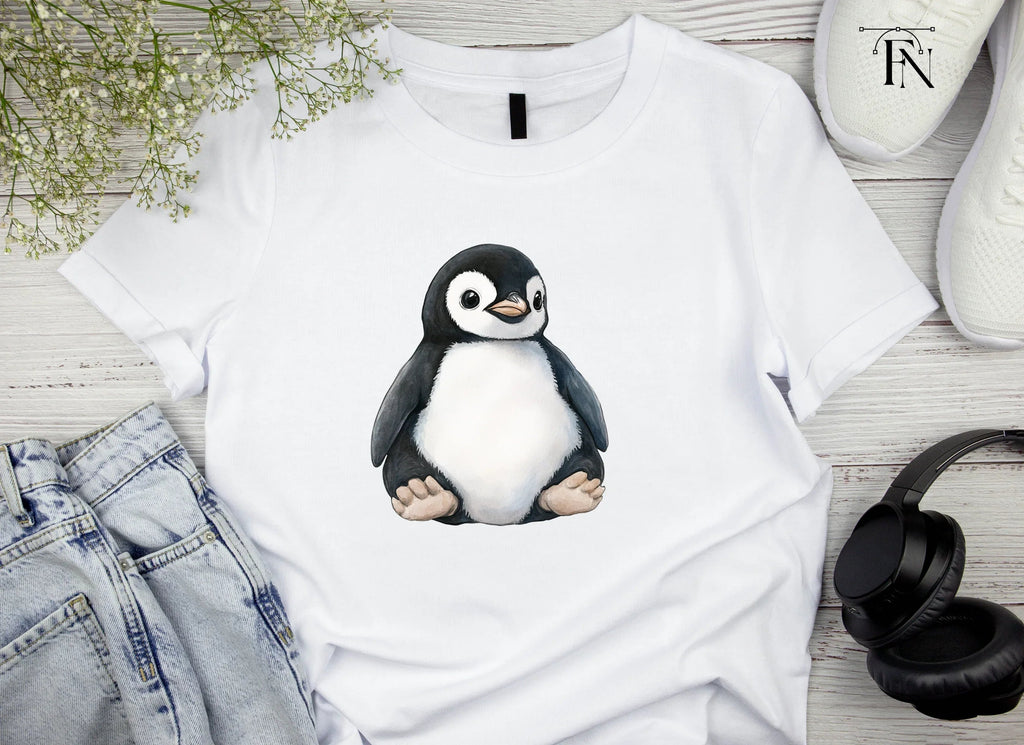 Cute Baby Penguin Clipart Bundle