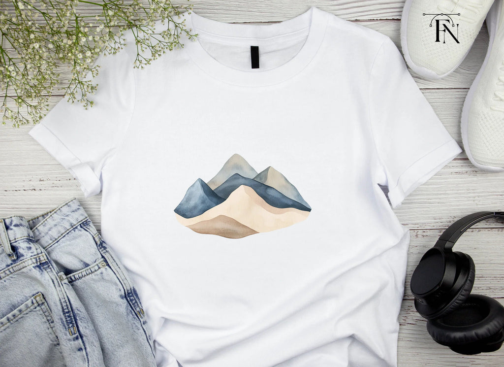 Abstract Mountain Clipart Bundle