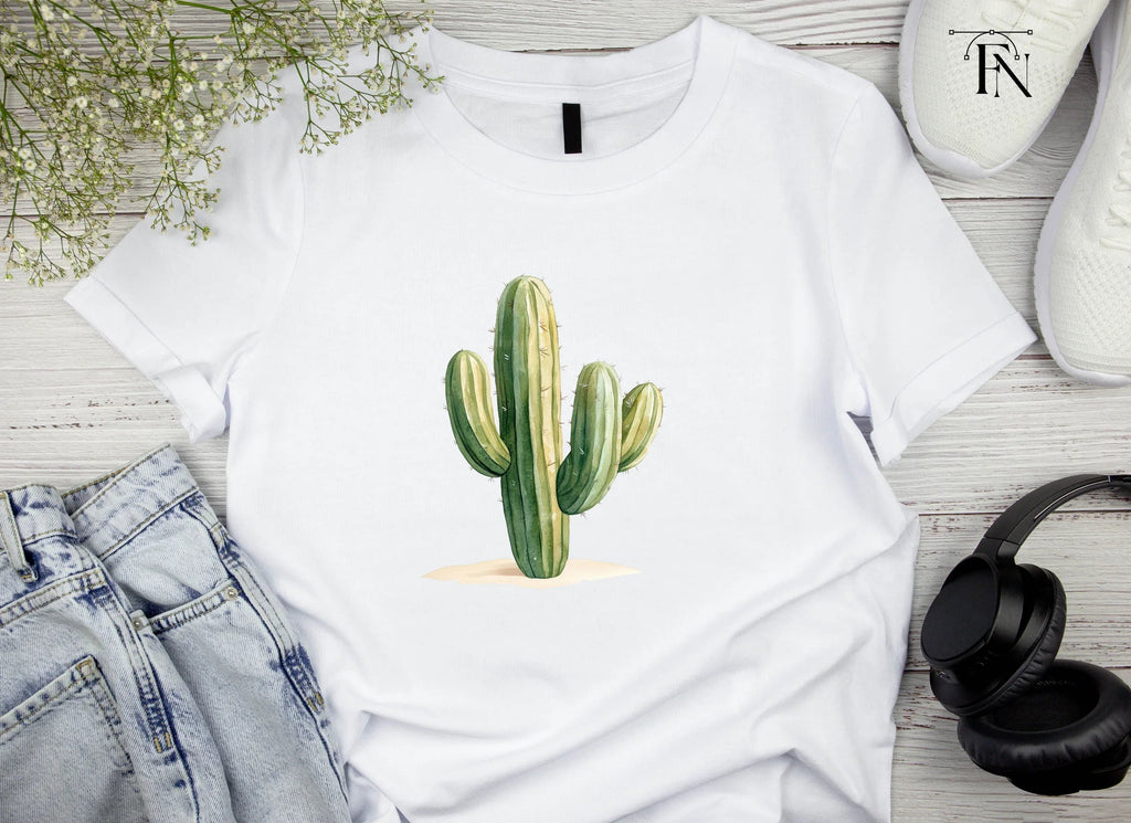 Desert Cactus Illustration Clipart Bundle
