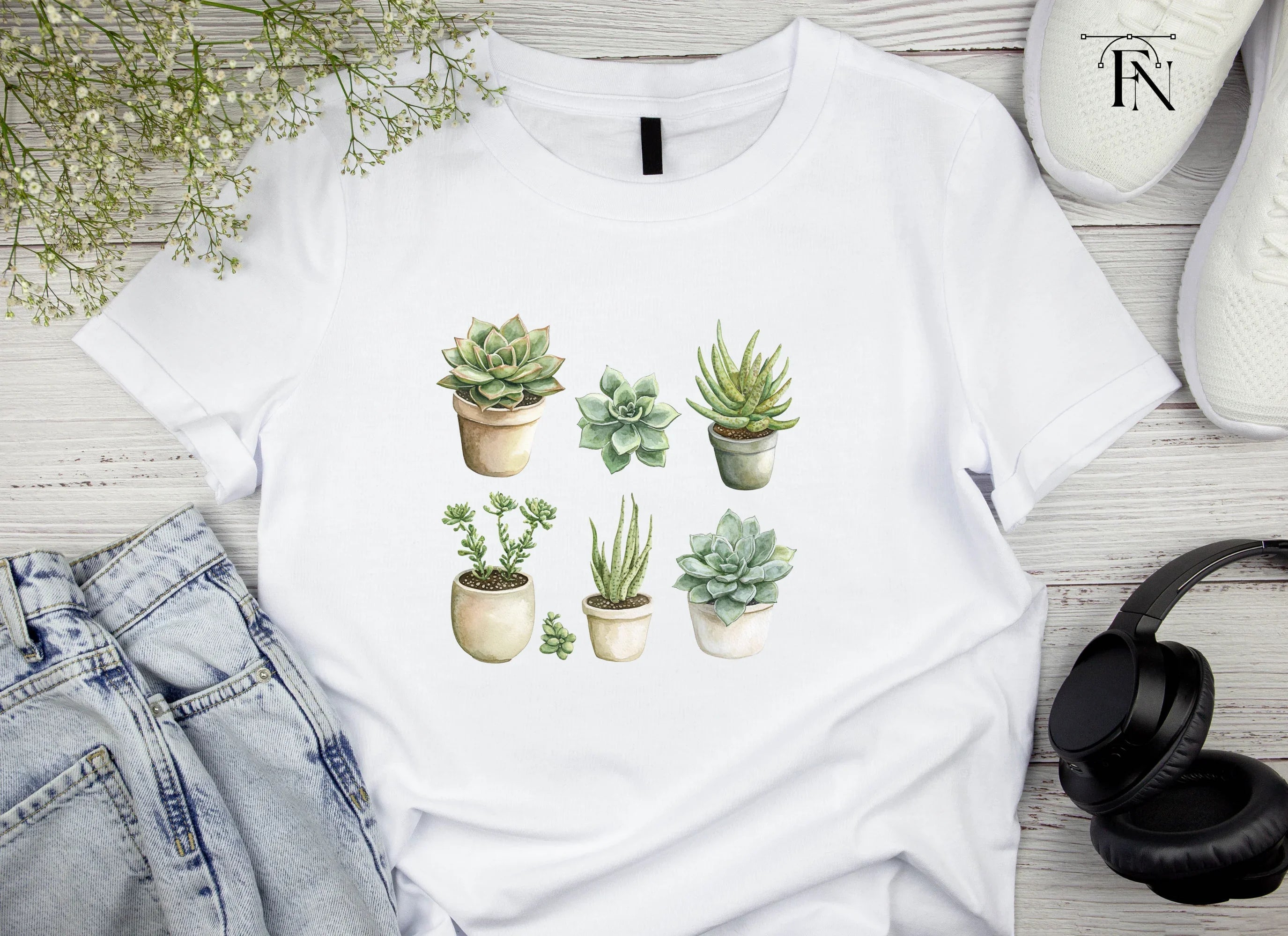 Succulent Clipart Bundle