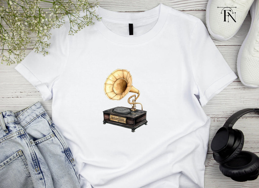 Vintage Gramophone Clipart Bundle